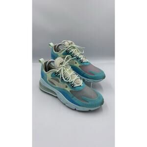 Nike Air Max 270 React Hyper Jade Psychedelic Art Shoes Sneakers Men's Size 7.5